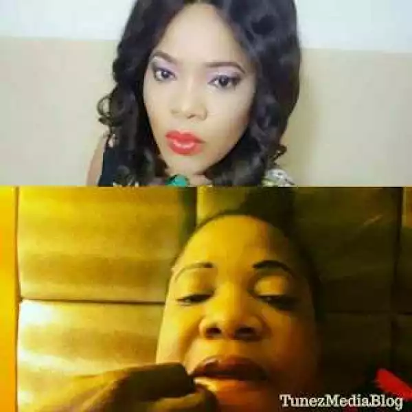 Actress Toyin Aimakhu Suffers Ugly Accident With New Makeup Artiste [Photos]